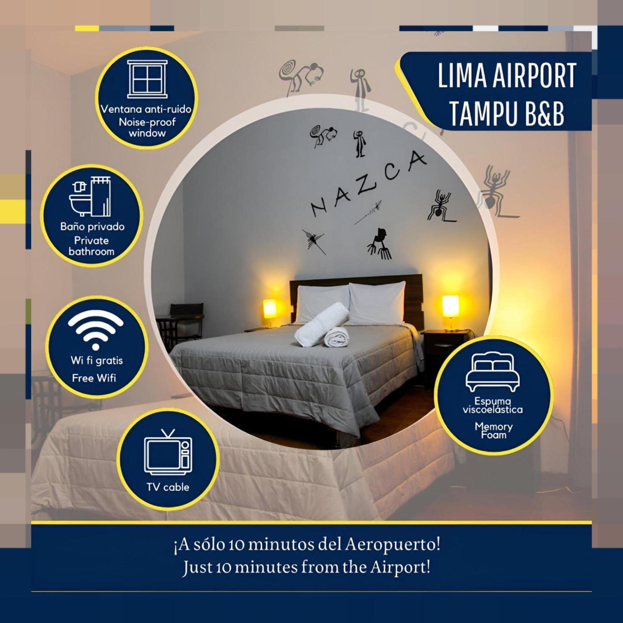 Lima Airport Tampu Bed & Breakfast Exterior photo